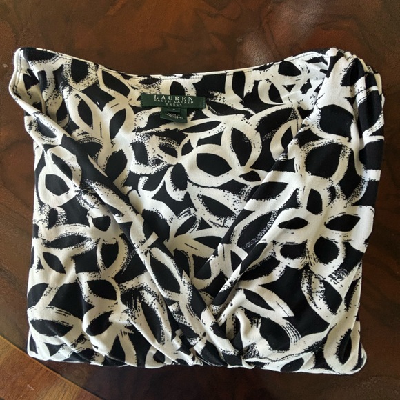 Ralph Lauren LAUREN ruched side slit dress - Picture 8 of 11